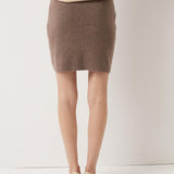 30% Cashmere,70% Merino Wool Bodycon Pencil Skirt