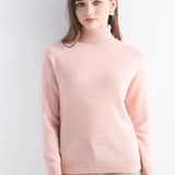 Women's 100% Pure Cashmere Sweater Turtleneck Long Sleeve Warm Soft 2025 Fall Winter Knit Pullover