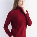 Mongolian Cashmere Turtleneck Sweater