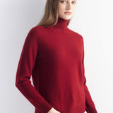Mongolian Cashmere Turtleneck Sweater