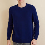 Chanyarn Men's 100% Merino Wool Sweater 2025 Fall Winter Casual Crewneck Warm Soft Long Sleeve Knitted Sweater