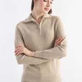 Pullage en laine mérinos pour femmes 2025 AUTTRE HIVER POLO POLO V COULE