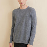 Chanyarn Men's 100% Merino Wool Sweater 2025 Fall Winter Casual Crewneck Warm Soft Long Sleeve Knitted Sweater