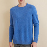 Chanyarn Men's 100% Merino Wool Sweater 2025 Fall Winter Casual Crewneck Warm Soft Long Sleeve Knitted Sweater