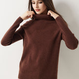 Maglione dolcevita 30% cashmere 70% lana merino