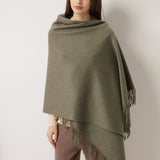 Women's Scarf 100% Merino Wool Knit Wrap Shawl