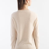 Chanyarn 100% Pure Cashmere Women's Sweater V-Neck Long Sleeve 2025 Fall Winter Warm Soft Knit Pullover