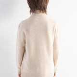 Boys 100% Merino Wool Sweater Fall Winter First-Line Ready to Wear Turtleneck Long Sleeve Seamless Knit Sweater