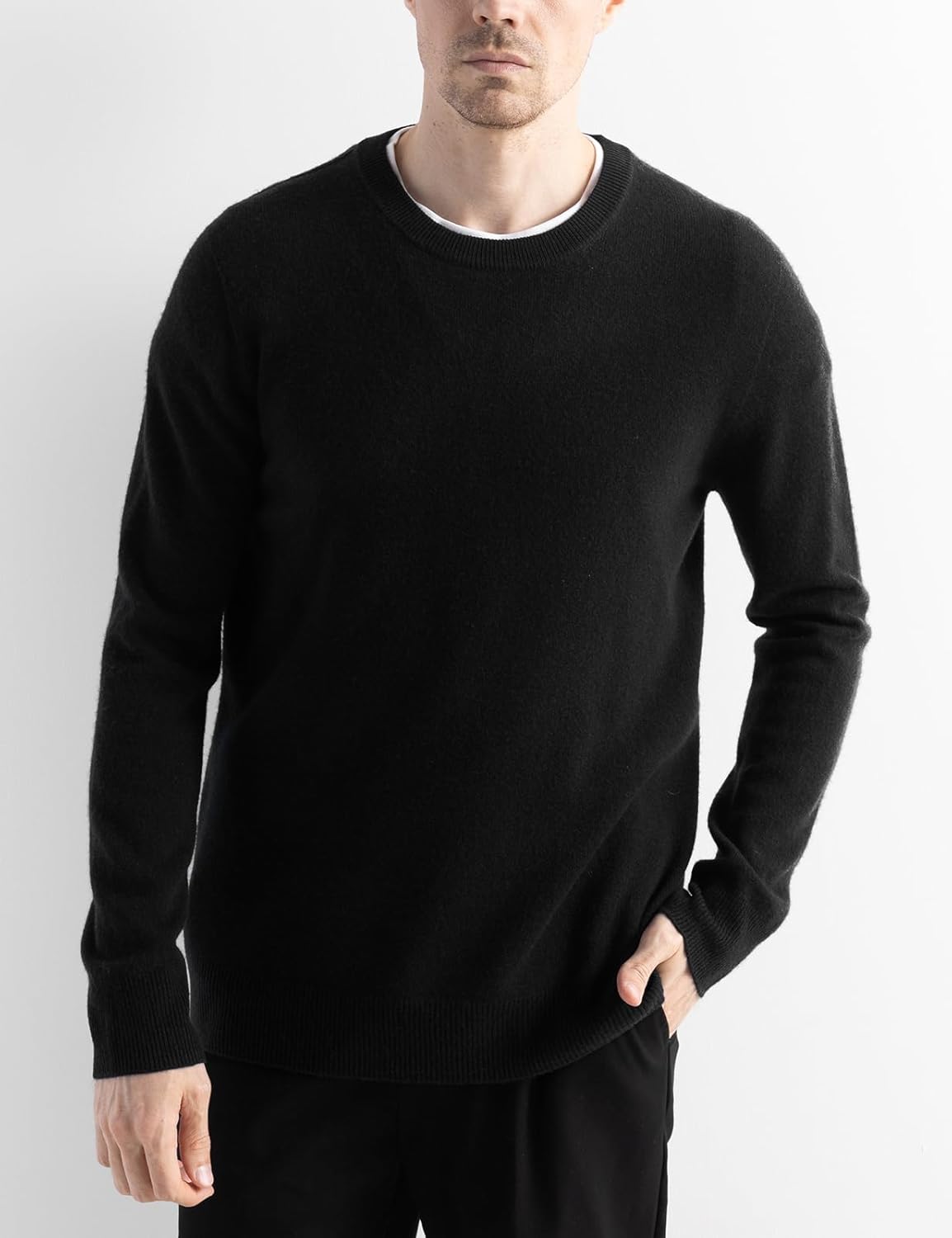Australian Merino Wool Crewneck Sweater