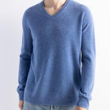 Jersey australiano de lana merino con cuello en V