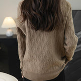 Chanyarn femenino suéter de lana 100% merino 2025 otoño invierno tortuga sólida de manga larga jersey de manga de manga larga