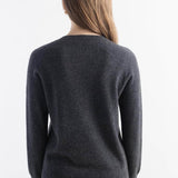 Women's 100% Pure Cashmere Sweater 2025 Fall Winter Crew Neck Long Sleeve Warm Soft Knitted Pullover
