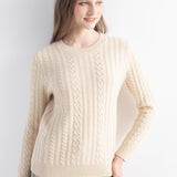 Mongolian Cashmere Slim Fit Crewneck Sweater