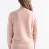 Women's 100% Pure Cashmere Sweater 2025 Fall Winter Crew Neck Long Sleeve Warm Soft Knitted Pullover