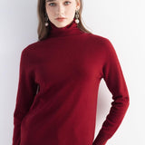 Mongolian Cashmere Turtleneck Sweater