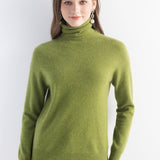 Mongolian Cashmere Turtleneck Sweater