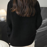 Chanyarn Pull de laine de mérinos de Chanyarn 2025 Automne d'hiver Casual Crewneck Long Sweater en tricot à manches longues à manches longues à manches longues