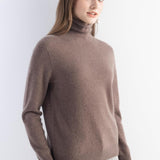 Mongolian Cashmere Turtleneck Sweater
