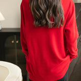 Chanyarn Women's 100% Merino Wool Seamless Sweater Mock Neck First-Line Ready to Wear Long Sleeve Knitted Pullover Tops