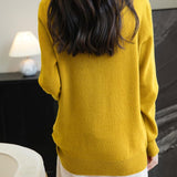 Chanyarn Women's100％メリノウールシームレスセータータートルネックファーストライン長いスリーブニットプルオーバートップを着用する準備ができています