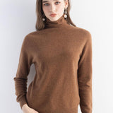 Mongolian Cashmere Turtleneck Sweater