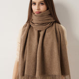 Women's Scarf 100% Merino Wool Knit Wrap Shawl