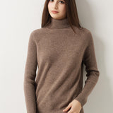 Maglione dolcevita 30% cashmere 70% lana merino
