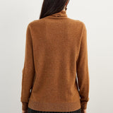 100% Pure Cashmere Women's Sweater Turtleneck Long Sleeve Warm Soft 2025 Fall Winter Knit Pullover