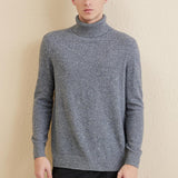 Chanyarn Men's 100% Merino Wool Sweater 2025 Fall Winter Casual Turtleneck Warm Soft Long Sleeve Knitted Pullover Sweater