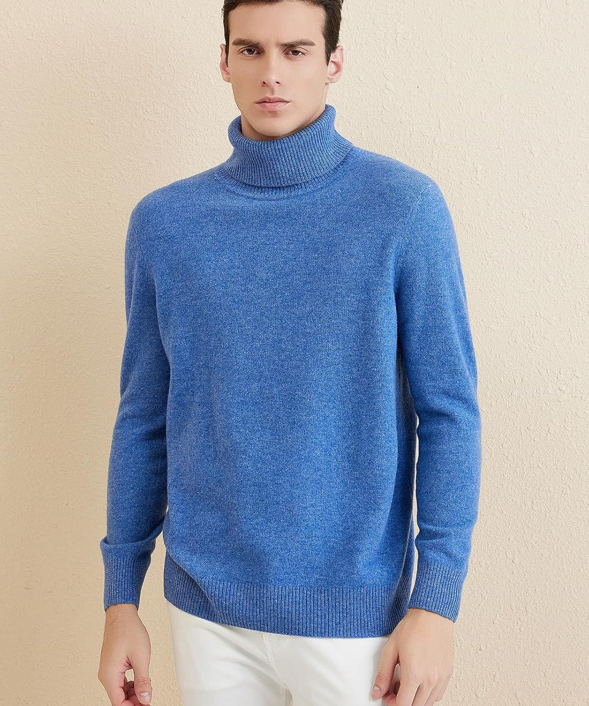 Australian Merino Wool Turtleneck Sweater