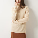 30% Cashmere 70% Merino Wool Turtle Neck Sweater