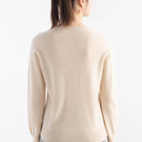 Women's 100% Pure Cashmere Sweater 2025 Fall Winter Crew Neck Long Sleeve Warm Soft Knitted Pullover