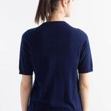 Frauen Merino Wollpullover 2025 Herbst Winter gegen Nacken Kurzarm Erstlinienanschluss bereit zum Tragen nahtloser Strickpullover