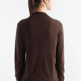 Women's Merino Wool Sweater 2025 Fall Winter Mock Neck Long Sleeve First-Line Ready to Wear Seamless Knit Sweater