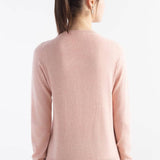 Women's Merino Wool Sweater 2025 Fall Winter V Neck Long Sleeve First-Line Ready to Wear Seamless Knit Sweater