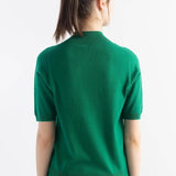 Women's Merino Wool Sweater 2025 Fall Winter Mock Neck Short Sleeve First-Line Ready to Wear Seamless Knit Sweater