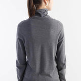 Women's Merino Wool Sweater 2025 Fall Winter Turtle Neck Long Sleeve First-Line Ready to Wear Seamless Knit Sweater