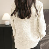 Chanyarn Women's100％Merino Wool Seater 2025秋の冬のタートルネック温かい柔らかいカジュアル長袖ニットセーター