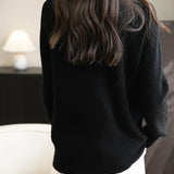 Chanyarn Women's 100% Merino Wool Sweater 2025 Fall Winter 1/4 Zip Pullover Casual Long Sleeve Knit Sweater Tops