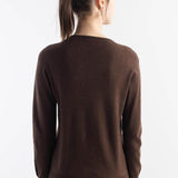 Women's Merino Wool Sweater 2025 Fall Winter Crew Neck Long Sleeve First-Line Ready to Wear Seamless Knit Sweater
