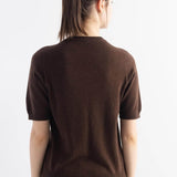Frauen Merino Wollpullover 2025 Herbst Winter gegen Nacken Kurzarm Erstlinienanschluss bereit zum Tragen nahtloser Strickpullover