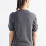 Frauen Merino Wollpullover 2025 Herbst Winter gegen Nacken Kurzarm Erstlinienanschluss bereit zum Tragen nahtloser Strickpullover