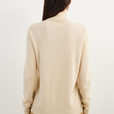 Women's 100% Pure Cashmere Sweater Turtleneck Long Sleeve Warm Soft 2025 Fall Winter Knit Pullover
