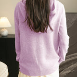 Cardigan de munición larga de manga larga de manga larga de lana 100% merino