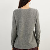 Chanyarn 100% Pure Cashmere Women's Sweater V-Neck Long Sleeve 2025 Fall Winter Warm Soft Knit Pullover