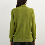 100% Pure Cashmere Women's Sweater Turtleneck Long Sleeve Warm Soft 2025 Fall Winter Knit Pullover