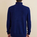 Chanyarn Men's 100% Merino Wool Sweater 2025 Fall Winter Casual Turtleneck Warm Soft Long Sleeve Knitted Pullover Sweater