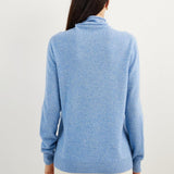 100% Pure Cashmere Women's Sweater Turtleneck Long Sleeve Warm Soft 2025 Fall Winter Knit Pullover