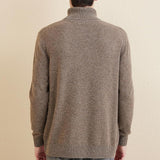 Chanyarn Men's 100% Merino Wool Sweater 2025 Fall Winter Casual Turtleneck Warm Soft Long Sleeve Knitted Pullover Sweater