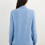 100% Pure Cashmere Women's Sweater Mock Neck Long Sleeve Warm Soft 2025 Fall Winter Knit Pullover